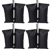 4 Pcs Weight Sand Bags for Canopy Tent Heavy Duty Weights Sandbags Set Patio Outdoor Furniture Weight Bag with Strong