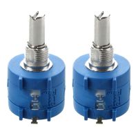 2X 3590S-2-103L 10K Ohm 10-Turn Rotary Wire Wound Precision Potentiometer