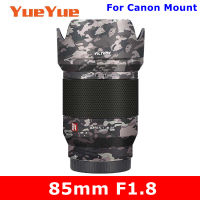 สำหรับ VILTROX AF 85มิลลิเมตร F1.8 (สำหรับ Canon Mount) ป้องกันรอยขีดข่วนกล้องสติ๊กเกอร์เสื้อห่อฟิล์มป้องกันร่างกายป้องกันผิวปก