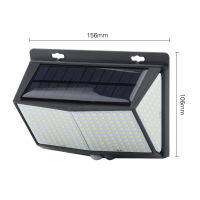 Solar Lights Outdoor 288LED Bright Motion Sensor Light Wireless Waterproof IP65 Wall Lights for Garden Wall Street