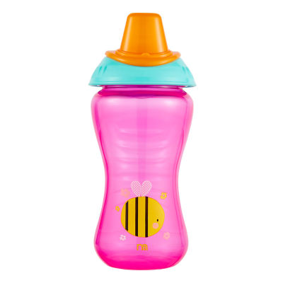 ถ้วยหัดดื่มสำหรับเด็กเล็ก mothercare non-spill toddler cup - pink PB872