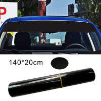 140X20ซม. Universal Matt Black Car Visor Sun Shade Strip รถ Van ไวนิลกระจกบังแดด Sunstrip สติกเกอร์รถอุปกรณ์เสริม