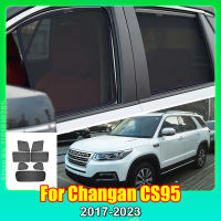 สำหรับ Changan CS95 2017-2023รถหน้าต่างม่านบังแดดโล่ด้านหน้ากระจกด้านหลังหน้าต่างด้านข้างม่านสีอาทิตย์ Visor