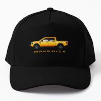 Ford Maverick Truck Baseball Cap Hat Printed Casquette Bonnet Snapback Casual Hip Hop Czapka Solid Color Sun Fish Black