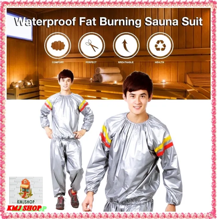 Fitness Unisex Accessories Outdoor Sauna Suit Fitness Loss Weight (M-XXL) |  Lazada PH