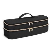 Carrying Case Hair Dryer/Volumizer/Styler, Hair Tools Insulated Storage Bag Organizer for Hair Stylist with Dividers
