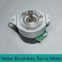 Nidec มอเตอร์เซอร์โวเข้ารหัสแบบไร้แปรงถ่าน DC 9V-24V ไดรฟ์ในตัว PWM ควบคุมความเร็วมอเตอร์ไฟฟ้าเข้ารหัส100บรรทัด (ใหม่) จากญี่ปุ่น