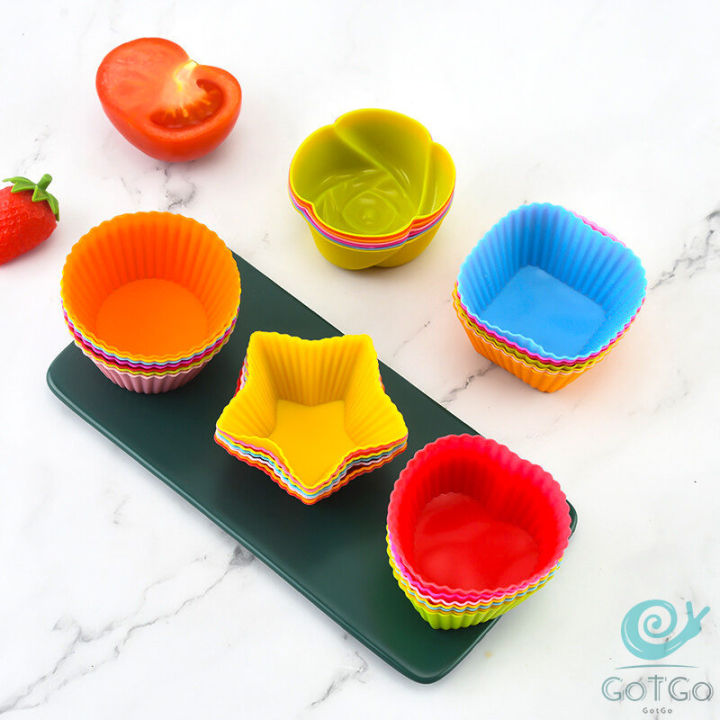 gotgo-พิมพ์ซิลิโคน-พิมพ์ขนม-พิมพ์วุ้น-silicone-cake-cups