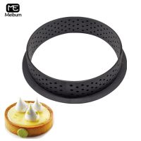 【hot】▫✢  Meibum 1 Plastic Perforated Mould French Dessert Egg Tart Mold Fruit Cookies Baking