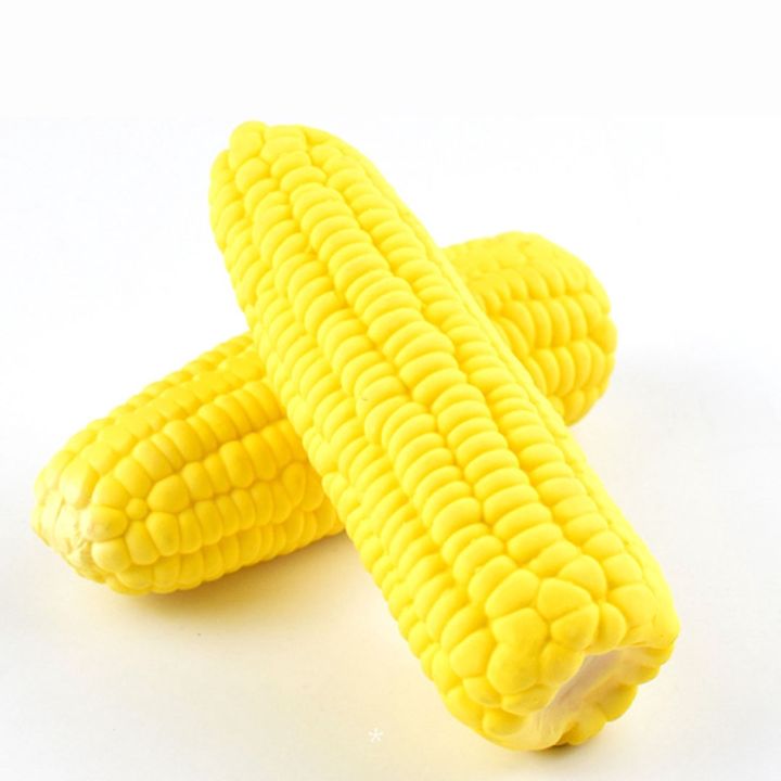 ยางกัดข้าวโพด-ของเล่นหมา-ของเล่นสุนัข-ของเล่นลูกหมา-corn-dog-toy-12cm