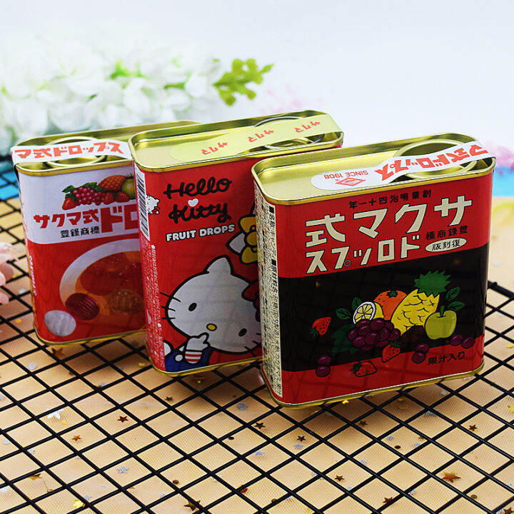 Japanese imported snacks Sakuma jar candy Miyazaki Hayao hard candy tin
