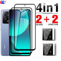 4in1กระจกสำหรับ Xiaomi 13 T Pro 5G ปกป้องหน้าจอสำหรับกระจกเทมเปอร์ Xiaomi13T Xiomi Mi 13 T Pro เลนส์แก้ว Mi13T