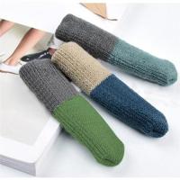 ✆✿✻ 4pcs Knitting Chair Leg Socks Home Furniture Leg Floor Protectors Non-slip Table Legs cover