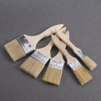 Brush Brushes Set Painting Wood Chip Artist Stain Tool Home Wax Wall Wooden Flat Chalk Bulk Artiste Paintbrush Walls Furniture Paint Tools Accessories