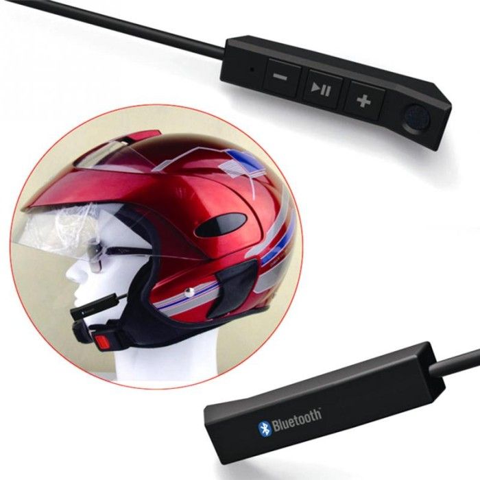 VNET Headset Bluetooth Helm Intercom Motor Wireless Handsfree Mic