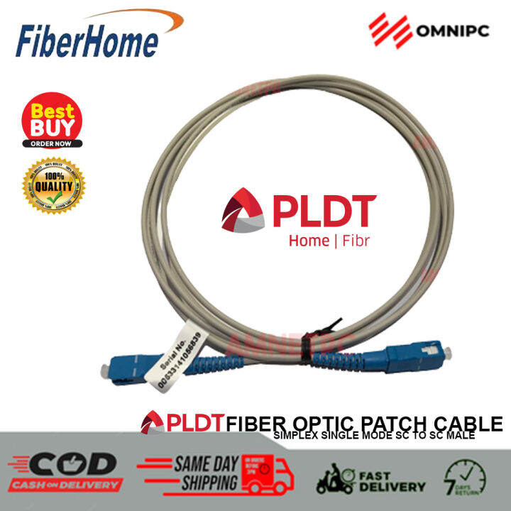 OMNIPC BEST BUY PLDT MODEM FIBERHOME ORIGINAL Fiber Optic Patch Cable