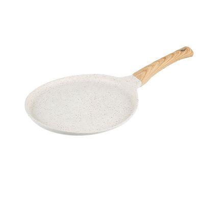 1 Pcs Pancake Pan Nonstick Skillet Granite Cookware, Breakfast Non-Stick Griddle Pan Flat Pan