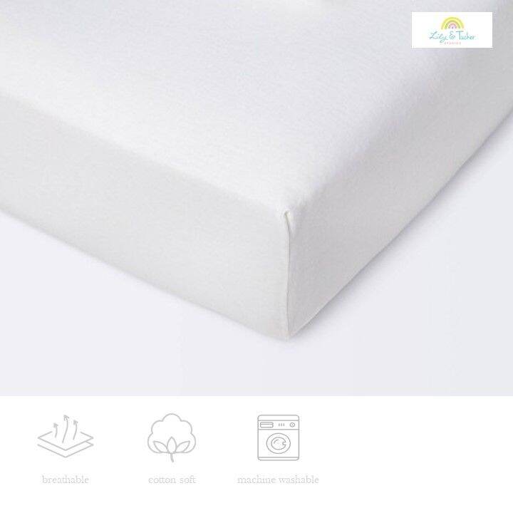 Lily and Tucker Fitted Crib Mattress Sheets Size) Lazada PH