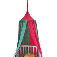 คริสต์มาส Deco ของขวัญแขวน Canopy100 พรีเมี่ยมมัสลินผ้าฝ้ายเตียง Baldachin สำหรับห้องเด็กทารก