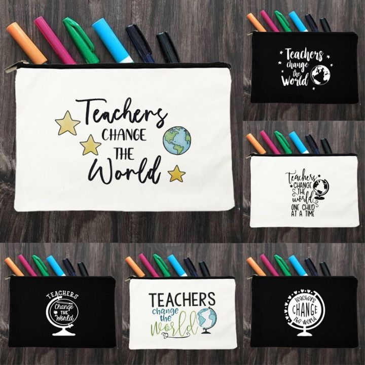 teacher-change-the-world-printed-canvas-pouchs-pencil-bags-canvas-pouchs-cosmetic-storage-bags-teachers-gift