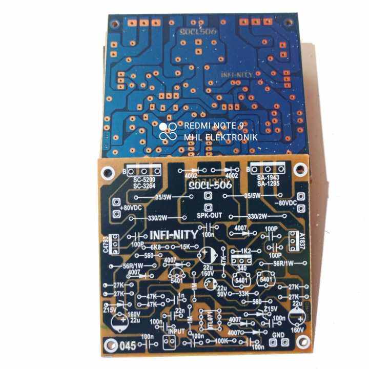 PCB Power Amplifier SOCL 506 New INFI-NITY Type 045 | Lazada Indonesia