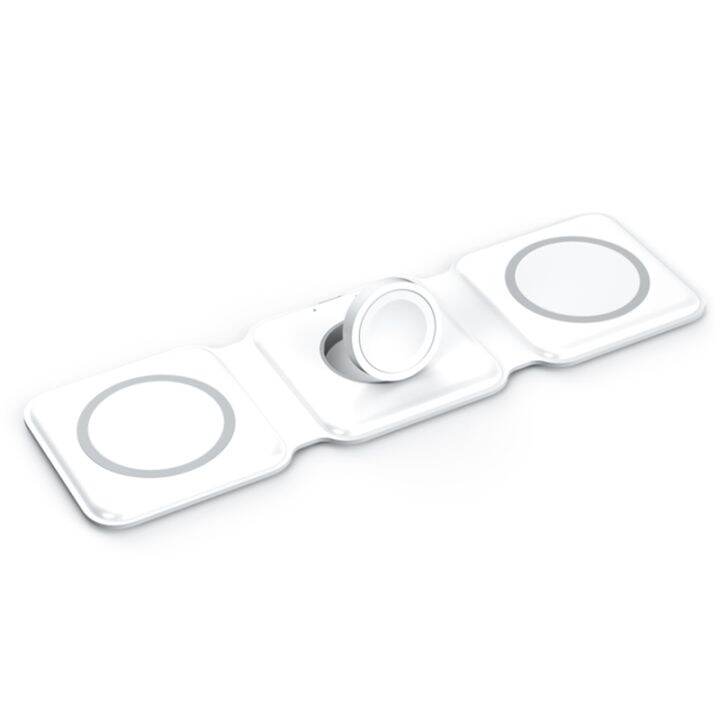 3 in 1 Foldable Wireless Charger for iPhone 13 12 11 Pro Max X