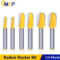 【LZ】❏❂♦  CMCP Slot Fresa para Carpintaria Ball Nose Router Bit Carbide End Mill Core Box Sloting Fresa 1/4 Shank Tool