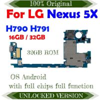 บอร์ดลอจิกบอร์ดแบบเต็มรองรับ4G H791 H790 5X สำหรับ LG Nexus 100% แผงวงจรดั้งเดิมปลดล็อกสำหรับ OS