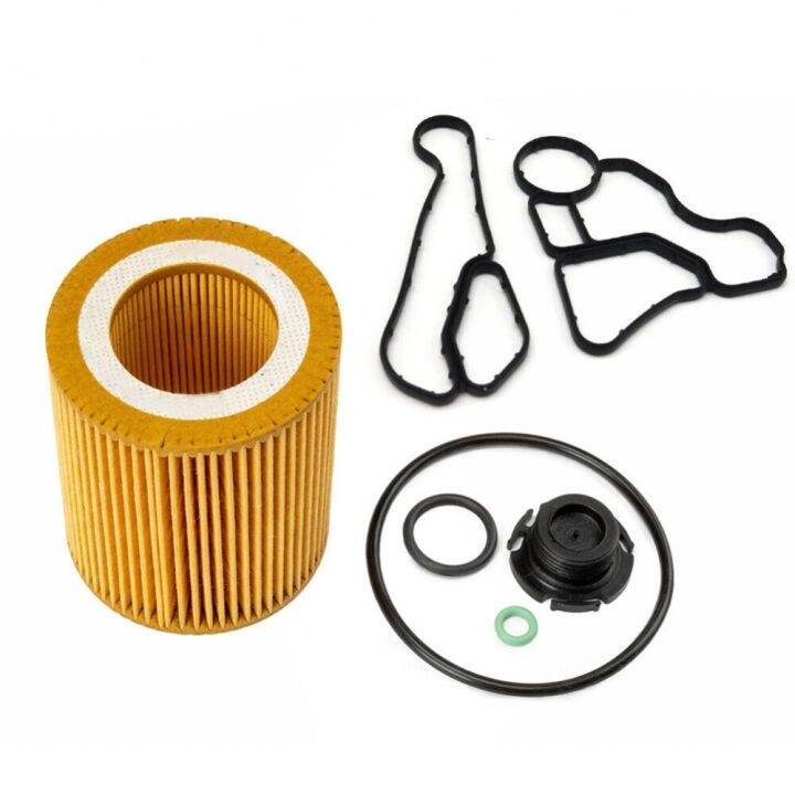 【Ready Stock】 D34 1 Set Car Oil Filter Housing Gasket Cooler Seal For