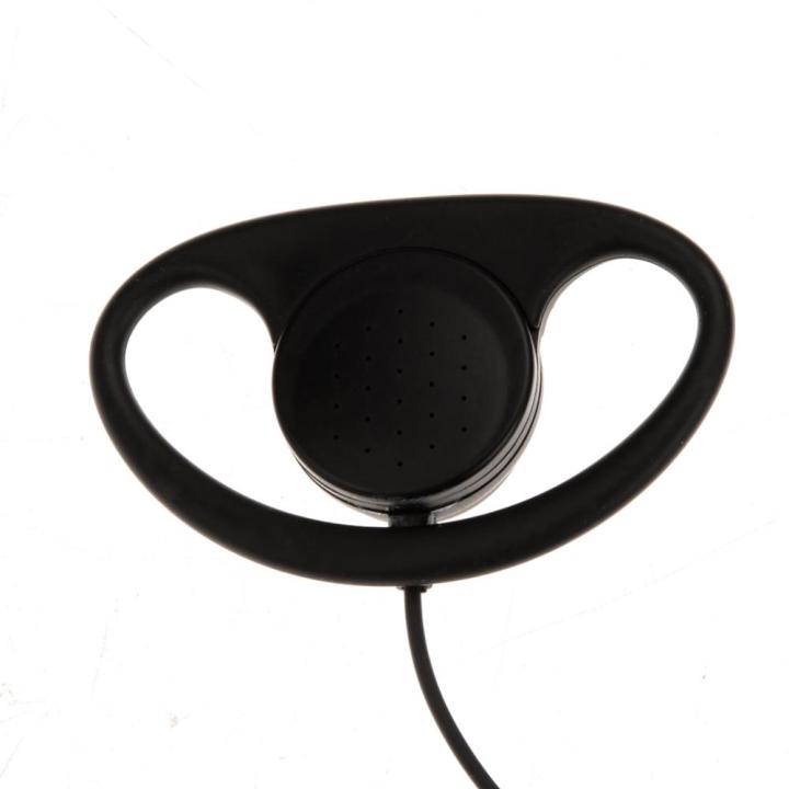 หูฟัง2-pin-หูฟังพร้อมไมโครโฟน-d-รูปร่างหูฟังอุปกรณ์เครื่องวิทยุสื่อสารสำหรับ-motorola-gp88-ct150-p040วิทยุ