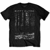 Fast Shipping Biffy Clyro Tree Men เสื้อยืดวินเทจ