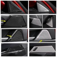 Inner Pillar A / Door Stereo Speaker Audio Loudspeaker Sound Cover Trim Fit For Mazda CX-30 2020 - 2022 Accessories Car-styling