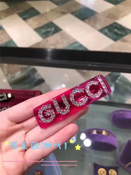 GUCCI Crystal hair comb