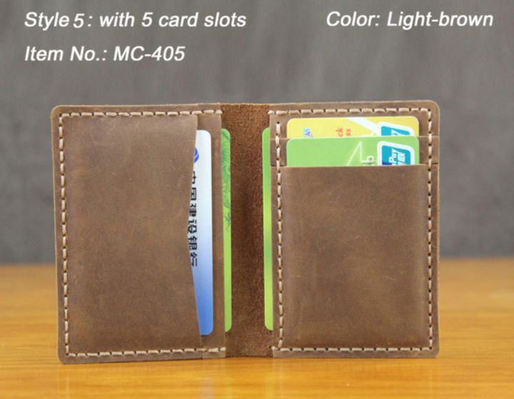 layor-wallet-หรูหราแฮนด์เมดหนังแท้ธุรกิจผู้ถือบัตรผู้ชายหนังกรณีบัตรเครดิตผู้หญิงตัวเล็กบัตร-id-ผู้ถือปกบัตรกระเป๋าสตางค์