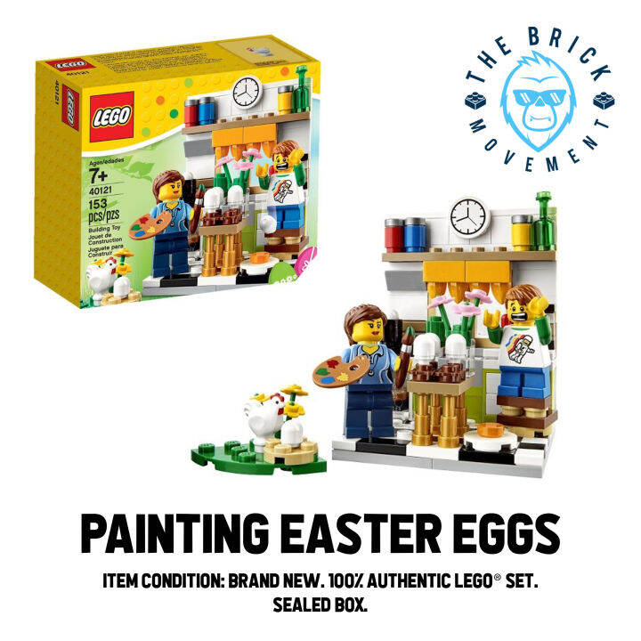 LEGO® 40121 Painting Easter Eggs Set Lazada PH