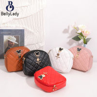 Fashion Simple Quilted Crossbody Shoulder Bag Women Casual Pu Leather Solid Color Coin Purse【fast】