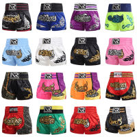 Thai Boxing Shorts Mens Muay Thai Shorts Women Kids Professional Boxer Martial Arts Fight Grappling Comition Training Pants