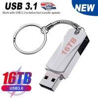 Usb 2023 3.0ไดร์ฟปากกาความเร็วสูง2TB ไดร์ฟปากกา16TB ไดรฟ์ Usb แฟลชโลหะ4TB 8TB Gratis Ongkir SSD แบบพกพา