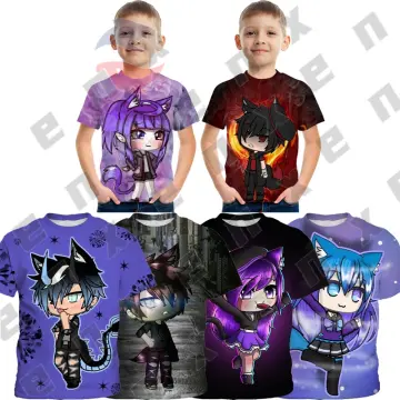 Game Gacha Life 3D T Shirt Women Men Boys Girls Summer Fashion