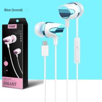 【New-store】 RIDE ZONE หูฟังสำหรับเล่นกีฬาเพลงหูฟังมีสายชนิด C แบบ In-Ear สำหรับ Mi 8 P20 P30 LeEco USB Type C หูฟังโลหะพร้อมไมโครโฟน