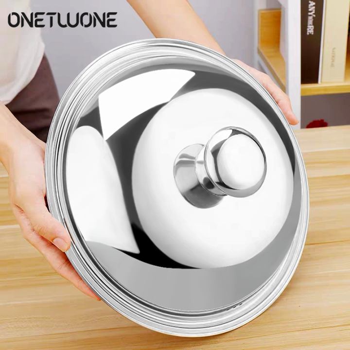 Stainless glass Wok Lid pan cover Universal Pan lid 30cm/32cm