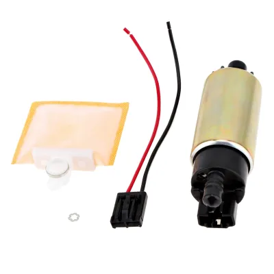 120L/H High Performance Car Electric Gasoline Fuel Pump &amp; Strainer Install Kit for TOYOTA / Ford / Nissan / Honda