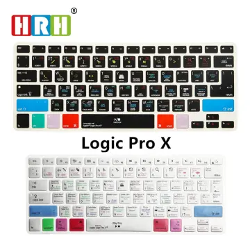 HRH FL Studio Fruity Loops Functional Shortcut Hotkey Silicone Keyboard  Cover Skin for Macbook Air Pro Retina 13 15 17 EU/US