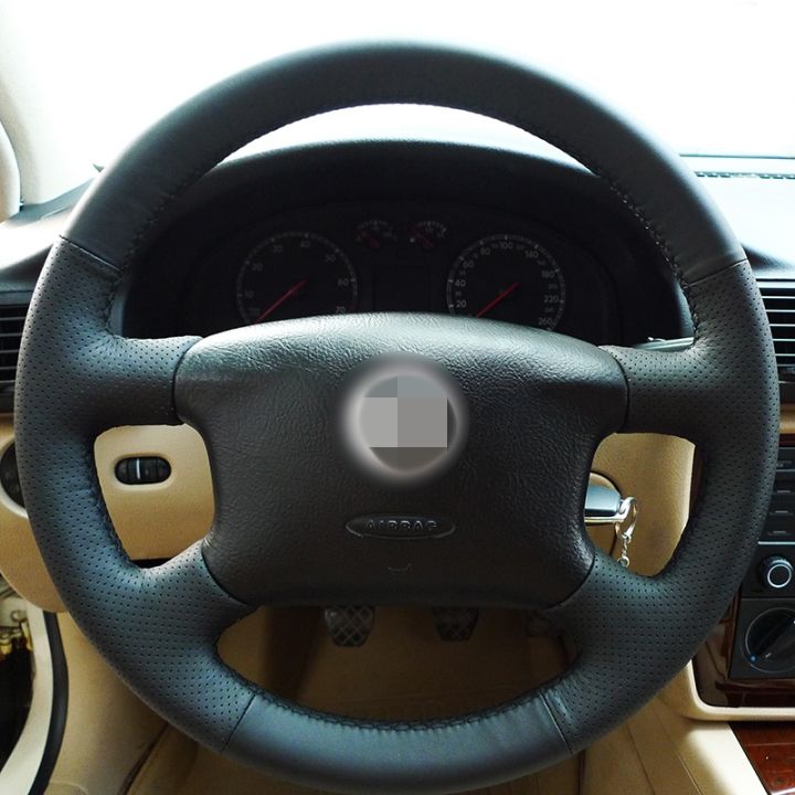 yf-shining-wheat-hand-stitched-black-artificial-leather-steering-wheel-cover-for-volkswagen-passat-b5-vw-golf-4