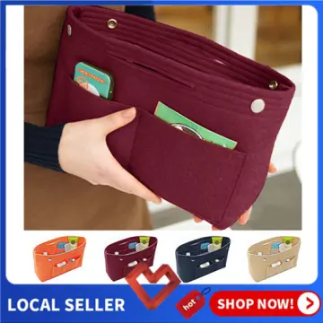 Amazon.com: Vercord Premium Nylon Purse Organizer Tote Handbag Insert Organizers  Bag in Bag Zipper 13 Pockets Black Small : Clothing, Shoes & Jewelry