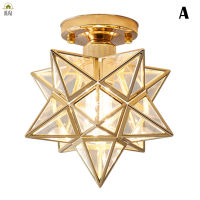 RAI Ceiling Lamp Five-pointed Star Ceiling Light Hallway Aisle Balcony Small Lamps Iron Art Lamp Chandeliers