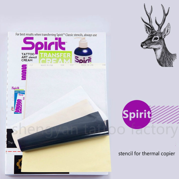 A4 Size Tattoo Transfer Paper Thermal Stencil Carbon Copier Spirit