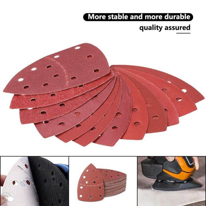 xcan-sanding-paper-grit-40-2000-aluminum-oxide-mouse-triangle-sanding-sheet-for-orbital-sander-sandpaper-polishing-tool-cleaning-tools