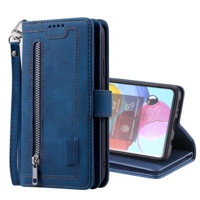 กระเป๋าสตางค์แบบมีซิปบัตรหลายใบสำหรับ3.4 2.4 1.3 1.4 G20/G10ฝาครอบ G21ตั้งได้เคสโทรศัพท์ป้องกันการกระแทกแบบฝาพับ