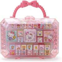 ญี่ปุ่น Sanrio ชุดแสตมป์ N-1709-769703ลายเพื่อน Hello Kitty,6.5X1.8X7.3นิ้ว (16.5X4.5X18.5ซม.),ชุดแสตมป์แมวเหมียว Abies5Star